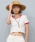 ROXY(ロキシー)半袖Tシャツ ちびTシャツ ミニTシャツ RST252624M/レディース ムラサキスポーツ