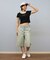 ROXY(ロキシー)半袖Tシャツ ちびTシャツ ミニTシャツ RST252624M/レディース ムラサキスポーツ