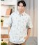 BILLABONG(ビラボン)半袖シャツ 総柄 ストレッチ BF011-125/メンズ ムラサキスポーツ