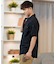 BILLABONG(ビラボン)半袖シャツ 総柄 ストレッチ BF011-125/メンズ ムラサキスポーツ