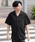 【ムラサキスポーツ限定】DEAR LAUREL(ディアローレル)半袖シャツ 接触冷感 セットアップ対応 D25S2401/メンズ ムラサキスポーツ
