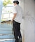 【ムラサキスポーツ限定】DEAR LAUREL(ディアローレル)半袖シャツ 接触冷感 セットアップ対応 D25S2401/メンズ ムラサキスポーツ