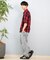 【ムラサキスポーツ限定】DEAR LAUREL(ディアローレル)半袖シャツ オンブレチェック柄 D25S2403/メンズ ムラサキスポーツ
