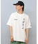 ELEMENT×JOHANN(エレメント×ヨハン)コラボアイテム/半袖Tシャツ バックプリント ビックシルエット BF02A-217 /メンズ ムラサキスポーツ