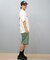 ELEMENT×JOHANN(エレメント×ヨハン)コラボアイテム/半袖Tシャツ バックプリント ビックシルエット BF02A-217 /メンズ ムラサキスポーツ