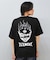 ELEMENT×JOHANN(エレメント×ヨハン)コラボアイテム/半袖Tシャツ バックプリント ビックシルエット BF02A-217 /メンズ ムラサキスポーツ