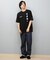 ELEMENT×JOHANN(エレメント×ヨハン)コラボアイテム/半袖Tシャツ バックプリント ビックシルエット BF02A-217 /メンズ ムラサキスポーツ