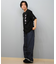 ELEMENT×JOHANN(エレメント×ヨハン)コラボアイテム/半袖Tシャツ バックプリント ビックシルエット BF02A-217 /メンズ ムラサキスポーツ