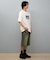 ELEMENT×JOHANN(エレメント×ヨハン)コラボアイテム/半袖Tシャツ フロントプリント ビックシルエット BF02A-219 /メンズ ムラサキスポーツ