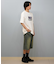 ELEMENT×JOHANN(エレメント×ヨハン)コラボアイテム/半袖Tシャツ フロントプリント ビックシルエット BF02A-219 /メンズ ムラサキスポーツ