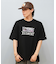 ELEMENT×JOHANN(エレメント×ヨハン)コラボアイテム/半袖Tシャツ フロントプリント ビックシルエット BF02A-219 /メンズ ムラサキスポーツ