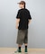 ELEMENT×JOHANN(エレメント×ヨハン)コラボアイテム/半袖Tシャツ フロントプリント ビックシルエット BF02A-219 /メンズ ムラサキスポーツ