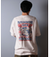 DC(ディーシー)半袖 Tシャツ バックプリント オーバーサイズ ヴィンテージ加工 25 ROCK SKULL SS DST252005/メンズ ムラサキスポーツ