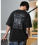 DC(ディーシー)半袖 Tシャツ バックプリント オーバーサイズ ヴィンテージ加工 25 ROCK SKULL SS DST252005/メンズ ムラサキスポーツ