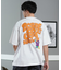 DC(ディーシー)半袖 Tシャツ バックプリント オーバーサイズ 25 GF PAINT SS DST252007/メンズ ムラサキスポーツ