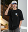 DC(ディーシー)半袖 Tシャツ バックプリント オーバーサイズ 25 GF PAINT SS DST252007/メンズ ムラサキスポーツ