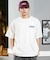DC(ディーシー)半袖 Tシャツ バックプリント オーバーサイズ サガラ刺繍 25 SK CREW SS DST252008/メンズ ムラサキスポーツ