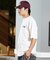 DC(ディーシー)半袖 Tシャツ バックプリント オーバーサイズ サガラ刺繍 25 SK CREW SS DST252008/メンズ ムラサキスポーツ