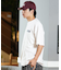 DC(ディーシー)半袖 Tシャツ バックプリント オーバーサイズ サガラ刺繍 25 SK CREW SS DST252008/メンズ ムラサキスポーツ