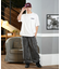 DC(ディーシー)半袖 Tシャツ バックプリント オーバーサイズ サガラ刺繍 25 SK CREW SS DST252008/メンズ ムラサキスポーツ