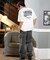 DC(ディーシー)半袖 Tシャツ バックプリント オーバーサイズ サガラ刺繍 25 SK CREW SS DST252008/メンズ ムラサキスポーツ