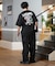 DC(ディーシー)半袖 Tシャツ バックプリント オーバーサイズ 25 JUMBLE UP SS DST252011/メンズ ムラサキスポーツ