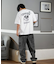 DC(ディーシー)半袖 Tシャツ バックプリント オーバーサイズ 25 DBD SS DST252012 /メンズ ムラサキスポーツ