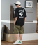 DC(ディーシー)半袖 Tシャツ バックプリント オーバーサイズ 25 DBD SS DST252012 /メンズ ムラサキスポーツ