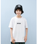 NEW ERA(ニューエラ)キッズ Tシャツ 吸汗速乾 UVケア ジュニア Youth テック Overlap Logo ホワイト 14414381 半袖Tシャツ 子供服 男の子 女の子/キッズ ムラサキスポーツ