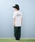 NEW ERA(ニューエラ)キッズ Tシャツ 吸汗速乾 UVケア ジュニア Youth テック Overlap Logo ホワイト 14414381 半袖Tシャツ 子供服 男の子 女の子/キッズ ムラサキスポーツ