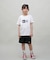 NEW ERA(ニューエラ)キッズ Youth Tシャツ 半袖Tシャツ バックプリント コットン 14521378 子供服 男の子 女の子/キッズ ムラサキスポーツ
