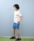 RUSTY(ラスティ)キッズ ジュニア 水着 ラッシュガード 半袖 Tシャツ 水陸両用 吸水速乾 UVカット 965502 子供服 男の子 女の子/キッズ ムラサキスポーツ
