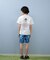 RUSTY(ラスティ)キッズ ジュニア 水着 ラッシュガード 半袖 Tシャツ 水陸両用 吸水速乾 UVカット 965502 子供服 男の子 女の子/キッズ ムラサキスポーツ