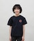 RUSTY(ラスティ)キッズ ジュニア 水着 ラッシュガード 半袖 Tシャツ 水陸両用 吸水速乾 UVカット 965502 子供服 男の子 女の子/キッズ ムラサキスポーツ