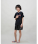 RUSTY(ラスティ)キッズ ジュニア 水着 ラッシュガード 半袖 Tシャツ 水陸両用 吸水速乾 UVカット 965502 子供服 男の子 女の子/キッズ ムラサキスポーツ
