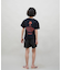 RUSTY(ラスティ)キッズ ジュニア 水着 ラッシュガード 半袖 Tシャツ 水陸両用 吸水速乾 UVカット 965502 子供服 男の子 女の子/キッズ ムラサキスポーツ