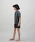 RUSTY(ラスティ)キッズ ジュニア 水着 ラッシュガード 半袖 Tシャツ 水陸両用 吸水速乾 UVカット 965502 子供服 男の子 女の子/キッズ ムラサキスポーツ