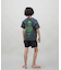 RUSTY(ラスティ)キッズ ジュニア 水着 ラッシュガード 半袖 Tシャツ 水陸両用 吸水速乾 UVカット 965502 子供服 男の子 女の子/キッズ ムラサキスポーツ