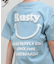 RUSTY(ラスティー)キッズ Tシャツ バックプリント 965505 半袖Tシャツ 子供服 男の子 女の子/キッズ ムラサキスポーツ