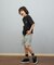 【ムラサキスポーツ限定】QUIKSILVER(クイックシルバー )キッズ Tシャツ HAND DRAWN ST YOUTH KST252613M 半袖Tシャツ 子供服 男の子 女の子/キッズ ムラサキスポーツ