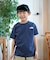 THE NORTH FACE/キッズ NTJ32546 ショートスリーブバンダナスクェアロゴティー 半袖Tシャツ ザ・ノースフェイス 男の子 女の子 ムラサキスポーツ