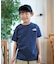 THE NORTH FACE/キッズ NTJ32546 ショートスリーブバンダナスクェアロゴティー 半袖Tシャツ ザ・ノースフェイス 男の子 女の子 ムラサキスポーツ
