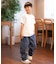 THE NORTH FACE/キッズ NTJ32546 ショートスリーブバンダナスクェアロゴティー 半袖Tシャツ ザ・ノースフェイス 男の子 女の子 ムラサキスポーツ