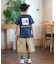 THE NORTH FACE/キッズ NTJ32546 ショートスリーブバンダナスクェアロゴティー 半袖Tシャツ ザ・ノースフェイス 男の子 女の子 ムラサキスポーツ