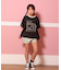 ROXY(ロキシー)キッズ Tシャツ MINI SEEKING MORE FUN TST251118 半袖Tシャツ 子供服 男の子 女の子/キッズ ムラサキスポーツ