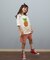 ROXY(ロキシー)キッズ Tシャツ ジュニア スパンコール パイナップル MINI ISLAND VIBES TST252065 半袖Tシャツ 子供服 男の子 女の子/キッズ ムラサキスポーツ