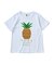 ROXY(ロキシー)キッズ Tシャツ ジュニア スパンコール パイナップル MINI ISLAND VIBES TST252065 半袖Tシャツ 子供服 男の子 女の子/キッズ ムラサキスポーツ