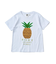 ROXY(ロキシー)キッズ Tシャツ ジュニア スパンコール パイナップル MINI ISLAND VIBES TST252065 半袖Tシャツ 子供服 男の子 女の子/キッズ ムラサキスポーツ