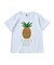 ROXY(ロキシー)キッズ Tシャツ ジュニア スパンコール パイナップル MINI ISLAND VIBES TST252065 半袖Tシャツ 子供服 男の子 女の子/キッズ ムラサキスポーツ
