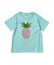 ROXY(ロキシー)キッズ Tシャツ ジュニア スパンコール パイナップル MINI ISLAND VIBES TST252065 半袖Tシャツ 子供服 男の子 女の子/キッズ ムラサキスポーツ